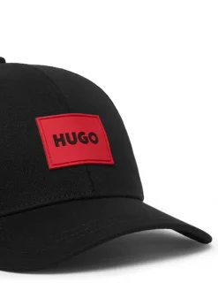 HUGO Czapka z daszkiem G01187 M Czarny