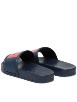 HUGO Klapki G01179 M Granatowy