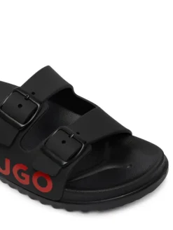 HUGO Klapki G01193 S Czarny