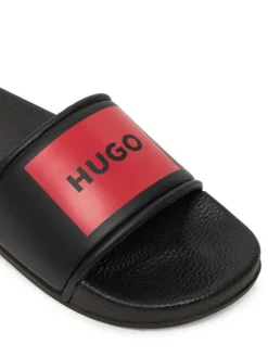HUGO Klapki G01179 S Czarny
