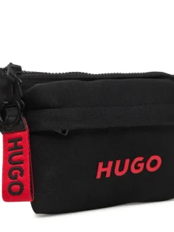 HUGO Nerka G01175 Czarny