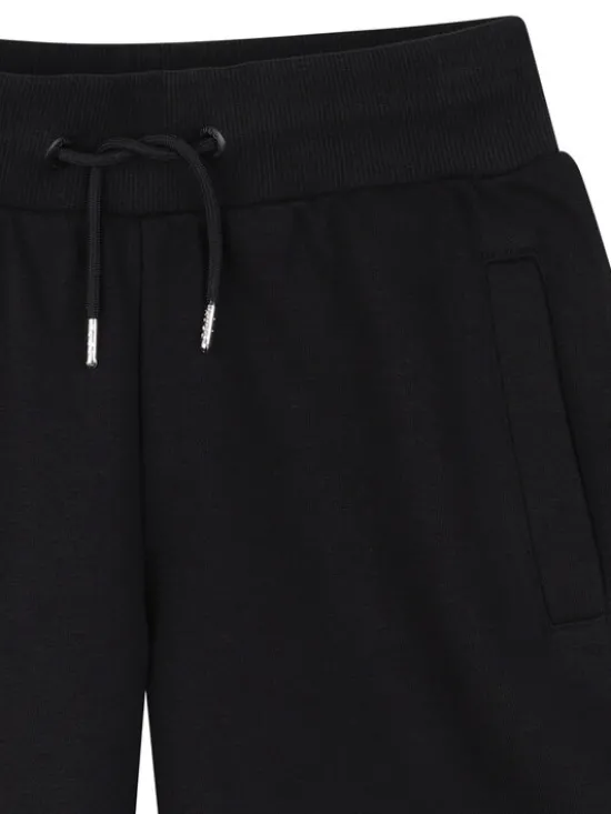HUGO Szorty sportowe G01183 S Czarny Regular Fit
