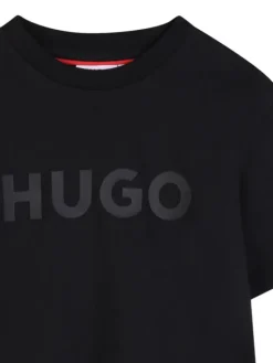 HUGO T-Shirt G01014 D Czarny Regular Fit