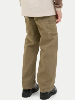 Jack & Jones Junior Spodnie materiałowe Alex 12253790 Brązowy Loose Fit