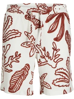 Jack & Jones Junior Szorty materiałowe 12277599 Écru Relaxed Fit