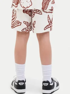 Jack & Jones Junior Szorty materiałowe 12277599 Écru Relaxed Fit