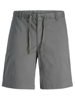 Jack & Jones Junior Szorty materiałowe Jaiden 12275013 Szary Loose Fit