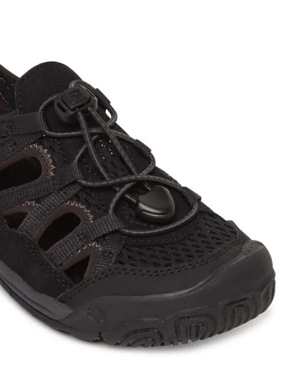 Jack Wolfskin Sandały Levente Sandal A64080 M Czarny