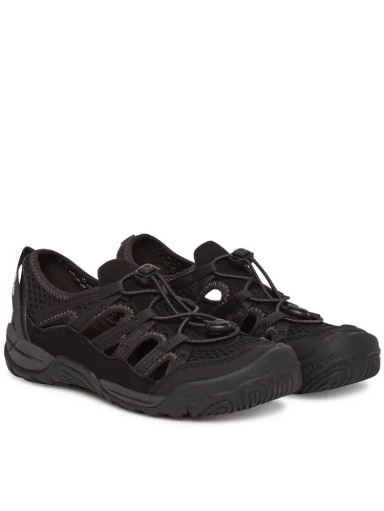 Jack Wolfskin Sandały Levente Sandal A64080 S Czarny