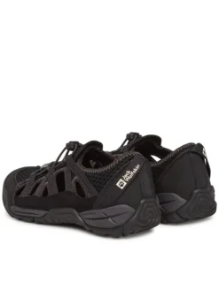 Jack Wolfskin Sandały Levente Sandal A64080 S Czarny