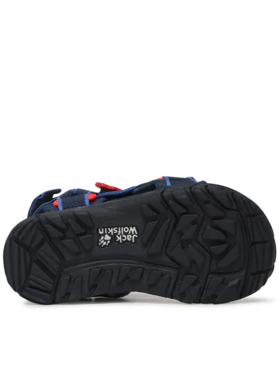 Jack Wolfskin Sandały Seven Seas 3 K 4040061 Granatowy