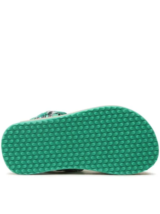 Jack Wolfskin Sandały Zulu Vc K 4052971 Zielony