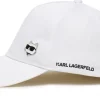 KARL LAGERFELD Czapka z daszkiem Z31196 Biały