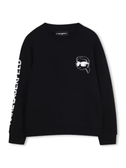 Karl Lagerfeld Kids Bluza Z31088 Czarny Regular Fit