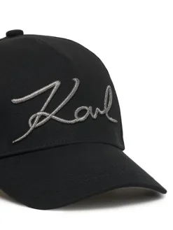 Karl Lagerfeld Kids Czapka z daszkiem Z31197 S Czarny
