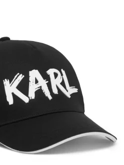 Karl Lagerfeld Kids Czapka z daszkiem Z31222 S Czarny
