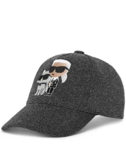 Karl Lagerfeld Kids Czapka z daszkiem Z31198 M Szary jasny