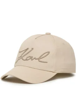 Karl Lagerfeld Kids Czapka z daszkiem Z31197 M Beżowy