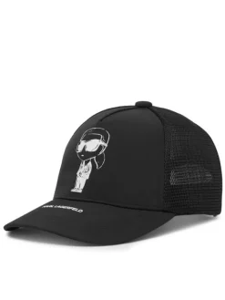 Karl Lagerfeld Kids Czapka z daszkiem Z31226 S Czarny