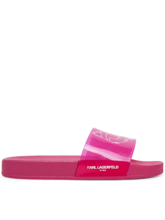 Karl Lagerfeld Kids Klapki Z30369 S Różowy