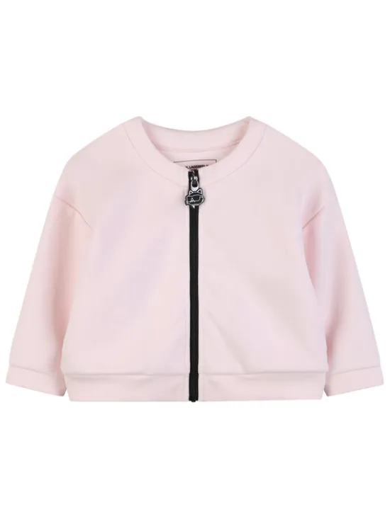 Karl Lagerfeld Kids Komplet dresowy Z31056 M Różowy Regular Fit