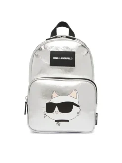 Karl Lagerfeld Kids Plecak This Is St Tropez D3 Z31215 Srebrny