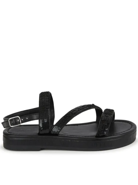 Karl Lagerfeld Kids Sandały Z30004 S Czarny