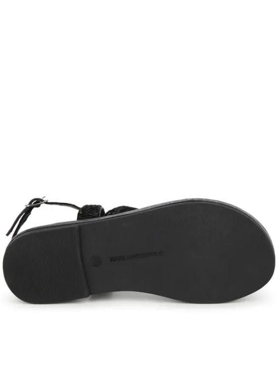 Karl Lagerfeld Kids Sandały Z30004 S Czarny