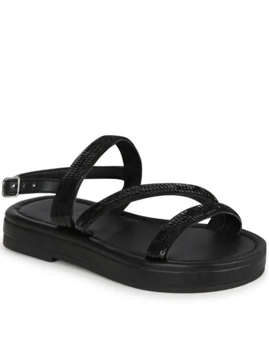 Karl Lagerfeld Kids Sandały Z30004 S Czarny