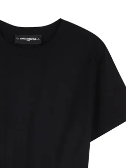 Karl Lagerfeld Kids Sukienka codzienna Z31152 D Czarny Regular Fit