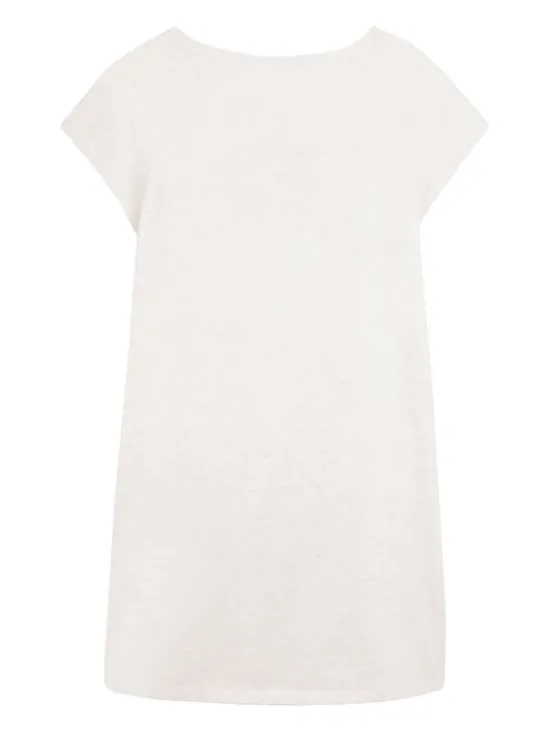 Karl Lagerfeld Kids Sukienka codzienna Z31150 S Biały Regular Fit