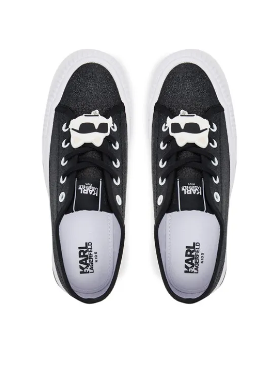 Karl Lagerfeld Kids Tenisówki Z30368 S Czarny