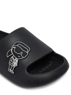 KARL LAGERFELD Klapki Z31179 M Czarny