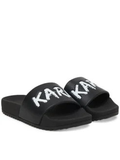 KARL LAGERFELD Klapki Z31178 M Czarny