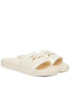 KARL LAGERFELD Klapki Z31174 S Biały