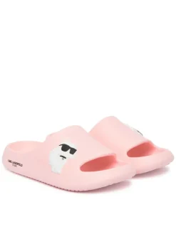 KARL LAGERFELD Klapki Z31172 S Różowy