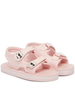 KARL LAGERFELD Sandały Z31183 M Różowy