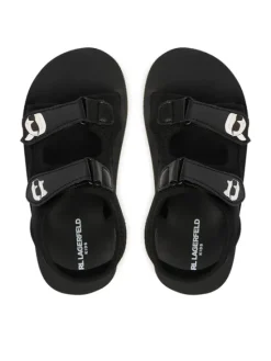 KARL LAGERFELD Sandały Z31183 S Czarny