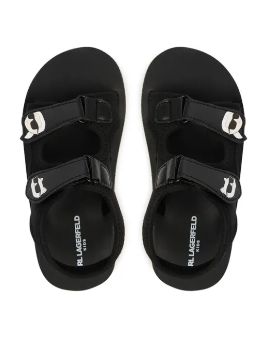 KARL LAGERFELD Sandały Z31183 S Czarny