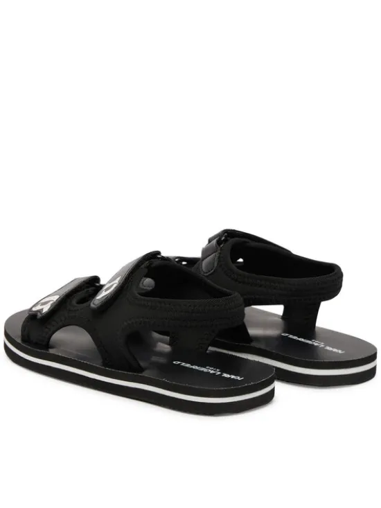 KARL LAGERFELD Sandały Z31183 S Czarny