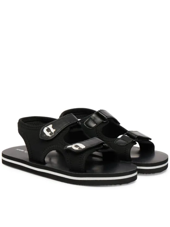 KARL LAGERFELD Sandały Z31183 S Czarny