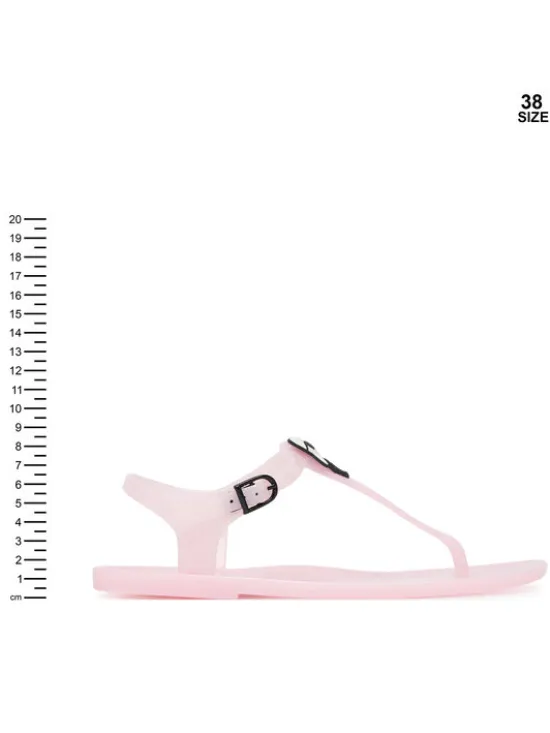 KARL LAGERFELD Sandały Z31173 S Różowy