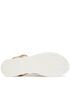 KARL LAGERFELD Sandały Z31256 S Złoty