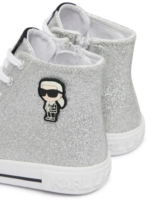 KARL LAGERFELD Trampki Z31171 M Szary