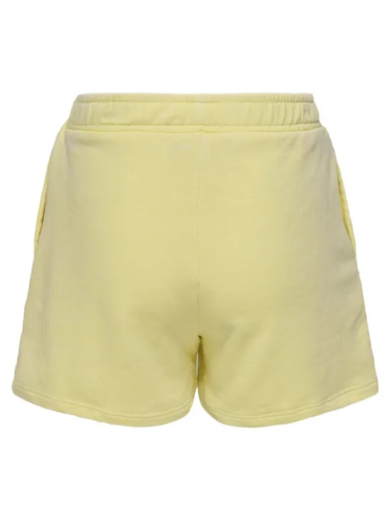 Kids ONLY Szorty sportowe Minna 15347958 Żółty Regular Fit