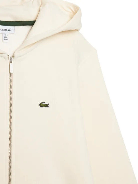 Lacoste Bluza SJ9723 Écru Regular Fit