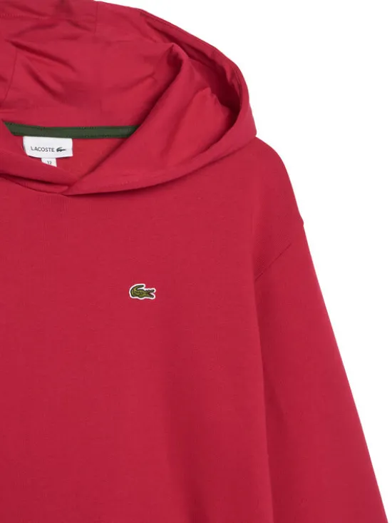 Lacoste Bluza SJ5292 Czerwony Regular Fit