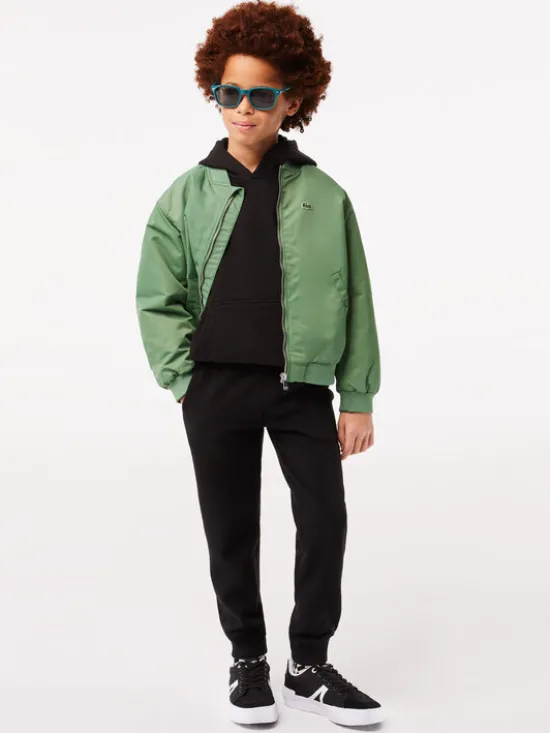 Lacoste Spodnie dresowe XJ9728 Czarny Regular Fit