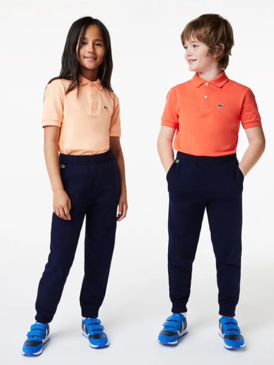 Lacoste Spodnie dresowe XJ9728 Granatowy Regular Fit