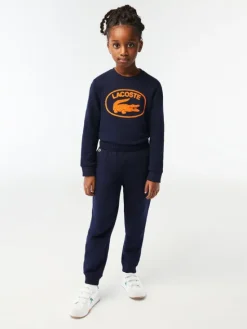 Lacoste Spodnie dresowe XJ9728 Granatowy Regular Fit